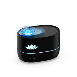 350 ml DC 5V Fire Flame Humidifier λευκό μαύρο με χρονοδιάγραμμα