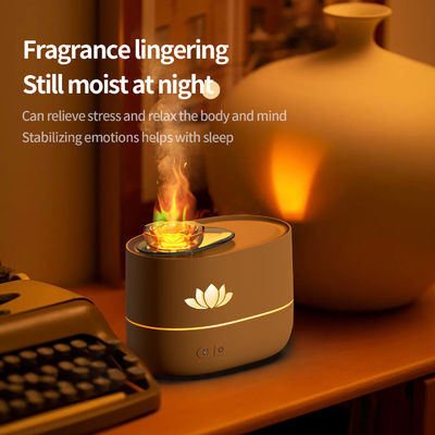 350 ml Φωτιά Diffuser Ενυδατήρα με Χρονολόγηση αυτόματη προστασία από διακοπή