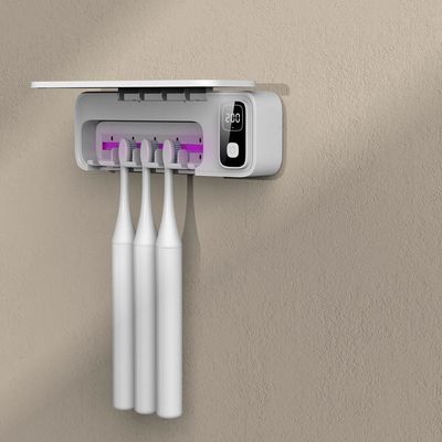2000mAh μπαταρία UV οδοντόβουρτσάκια απολυμαντικό θήκη με 5 θέσεις οδοντόβουρτσας