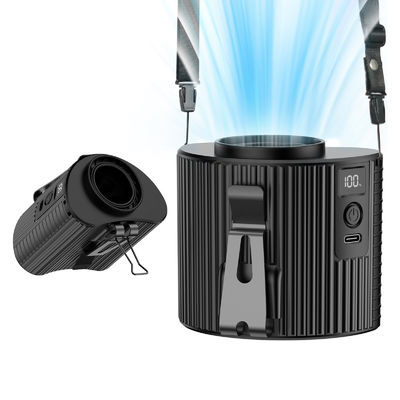 Socool Fan Mini Neck Outdoors Usb Led Waist Clip Φαν φορητό επαναφορτιζόμενο 4000MAh