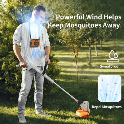 Φανατικός Socool 20000mAh Φορητός 20000mAh USB παροχή ηλεκτρικής ενέργειας έκτακτης ανάγκης Κλιπ Φανατικός μέσης Πολυλειτουργικοί φορητοί ανεμιστήρες
