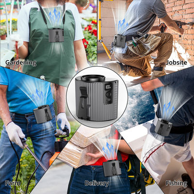Socool Fan 4000mAh Κρεμαστικός ανεμιστήρας λαιμού φορητός USB παροχή ρεύματος έκτακτης ανάγκης ανεμιστήρας πολυλειτουργικό ανεμιστήρα ανεξάρτητος