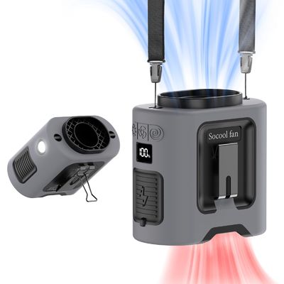 Socool Fan 14500MAh εξωτερικό Clip Waist turbo fan Πολυδιάστατος προσωπικός ανεμιστήρας επαναφορτιζόμενη μπαταρία για πολυσχείς επιδόσεις